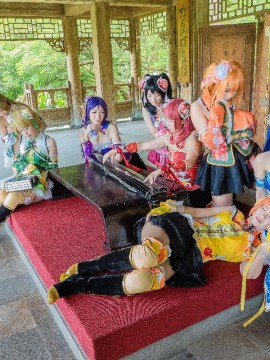 《Love Live!》园田海未觉醒旗袍 C O S P L A Y_园田海未 · 旗袍觉醒 (2)