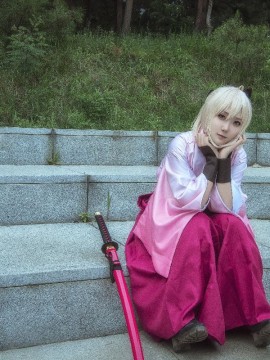 《FATE》樱saber 冲田总司  C O S P L A Y_樱saber (5)