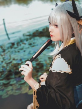 《Fate Grand Order》清姬黑化焔色の接吻  C O S P L A Y_Master，我请求你，千万不要对现在的我撒谎哦，否则我会想要吃掉你的……嘿嘿嘿嘿嘿…… (3)