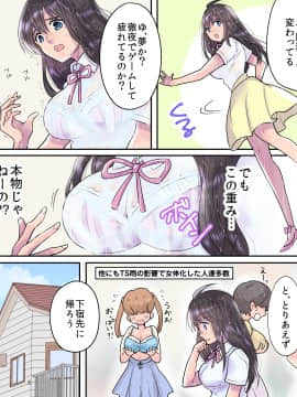 (同人誌) [あむぁいおかし製作所 (虎島タオ、ととやす)] TS雨注意報 ～フシギナ雨デ変ワルジンセイ～ (オリジナル)_08