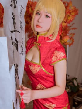 《Fate Grand Order 》尼禄旗袍 C O S P L A Y_0001