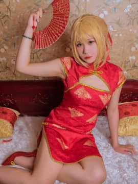 《Fate Grand Order 》尼禄旗袍 C O S P L A Y_0015