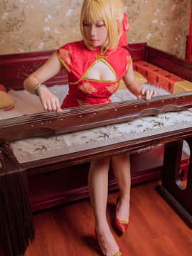 《Fate Grand Order 》尼禄旗袍 C O S P L A Y_0012