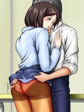 [神楽ひつじ][寂しい新妻は性欲の強い男がお好き？]_hitoduma_TL_035