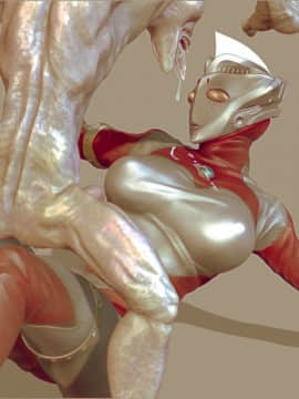 01舐めとレイプされている、最後に受胎するウルトラクィーン!_012