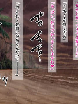 (同人CG集) [三血中吐 (アーセナル)] JKグラドルと無人島で生パコ！～遭難した島で二人だけの生活、我慢できずにヤリまくり～_334