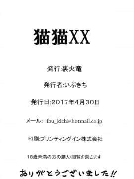 (COMIC1☆11) [裏火竜 (いぶきち)] 猫猫XX (モンスターハンター)_17