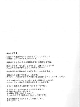 [个人汉化] (C93) [Satellites (サテツ)] ALICE INN (東方Project)_020