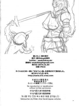 (C87) [朝木blog出張所 (朝木貴行)] 女騎士ラーエルと青鈍色の脚の音_24