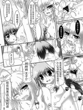 [脸肿汉化组] (なのはDAYS4) [Serenta (BOM)] ウサミミ王子に剣だけでなく××まで教えちゃう本。 (DOG DAYS)_014