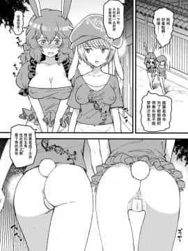 [Kanade汉化组](例大祭14) [こもりきり。 (卯林)] ノーパンツ・ラビット (東方Project)_3