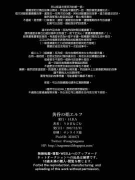 (C93) [H.B.A (うさぎなごむ)] 黄昏の娼エルフ [無邪気漢化組]_MJK_18_T934_042