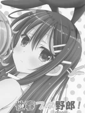 (C95) [倫鈴 (RINRIN)] 性春ブタ野郎! (青春ブタ野郎はバニーガール先輩の夢を見ない) [靴下汉化组]_003