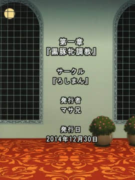 (C87) [ろしまん (マサ兄)] 第一章 黒豚牝調教 (ドラゴンクエストIV)_30