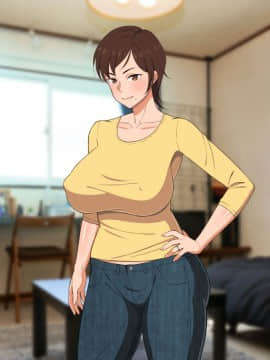 (同人CG集) [春葉流亭] 怒ると怖い母さんだけど喘ぎ声は可愛い_151_004