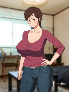 (同人CG集) [春葉流亭] 怒ると怖い母さんだけど喘ぎ声は可愛い_223_076