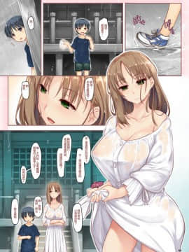 [しもやけ堂 (逢魔刻壱)] 雨の日に出会った綺麗なお姉さんは僕の... [鬼畜王汉化组]  [DL版]_04
