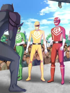 (同人CG集) [diletta] 戦隊ショーにガチの怪人が混ざっていてピンクが中出しされまくった話_094_01_02