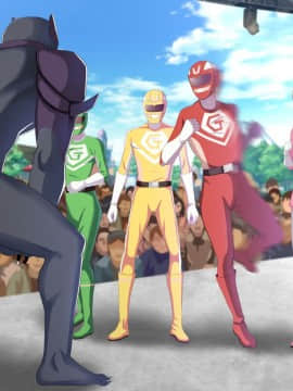 (同人CG集) [diletta] 戦隊ショーにガチの怪人が混ざっていてピンクが中出しされまくった話_096_01_04