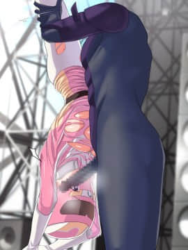 (同人CG集) [diletta] 戦隊ショーにガチの怪人が混ざっていてピンクが中出しされまくった話_116_05_01