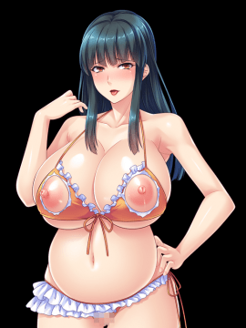 爆乳水着人妻をビーチでデカチンナンパ ～生真面目ぶって渋るのにハメるとイキまくるマゾ牝を孕ませオナホに躾ける夏～_st_kasumi_a101g