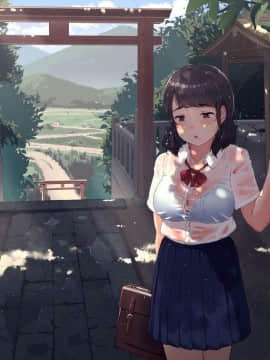 [ヨダカパン (五月猫)] 雨上がり、神社にて。_230