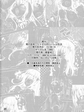 (C88) [BBG (葵蜜柑)] リトさんのハーレム性活 (ToLOVEる ダークネス)_29