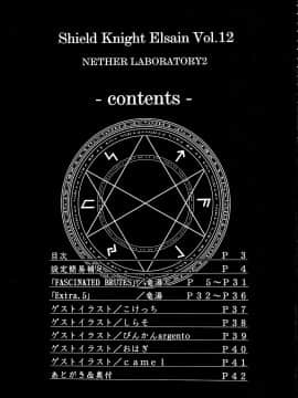 [不咕鸟汉化组] (C82) [FONETRASON (竜湯)] 煌盾装騎エルセイン Vol.12 NETHER LABORATORY 2 [中国翻訳]_00000002