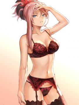 [ましゅー] 下着モデル｜CHALDEA Lingerie Collection (Fate／Grand Order)_0037
