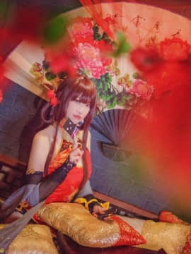 《少女前线》DSR-50 红牡丹 C O S P L A Y_0005
