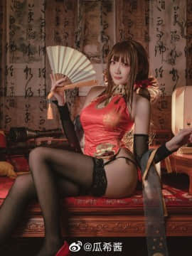 《少女前线》DSR-50 红牡丹 C O S P L A Y_0015