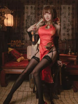 《少女前线》DSR-50 红牡丹 C O S P L A Y_0017